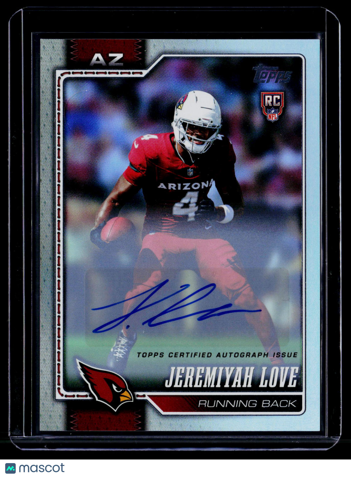 2026 Topps Flagship Jeremiyah Love Rookie Foil Auto RC