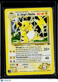 Lt. surge's Raichu Holo 11/132
