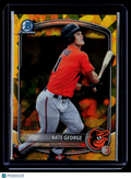 2025 Bowman Draft Sapphire Nate George Gold 2/50
