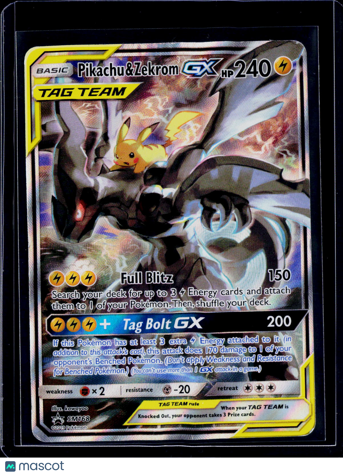 Pikachu & Zekrom GX