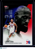 2026 Topps Now LeBron James Headed to Philly