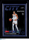 2023-24 NBA Hoops Premium Stock Victor Wembanyama Rookie City Edition RC