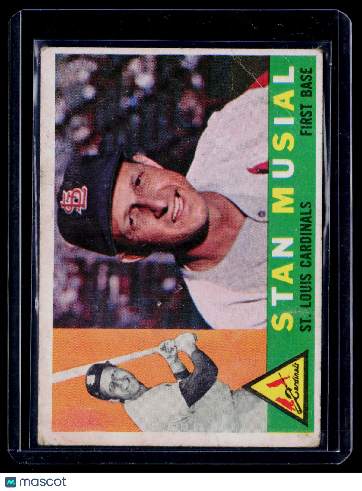 1960 Topps Stan Musial 250 Poor Condition