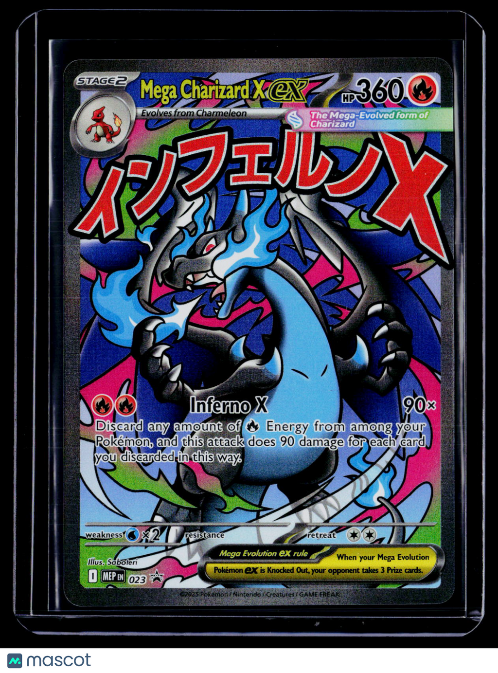 Pokemon Mega Charizard X EX 023 Promo