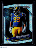 2025 Prizm Black Aaron Donald Mojo Refractor 12/25