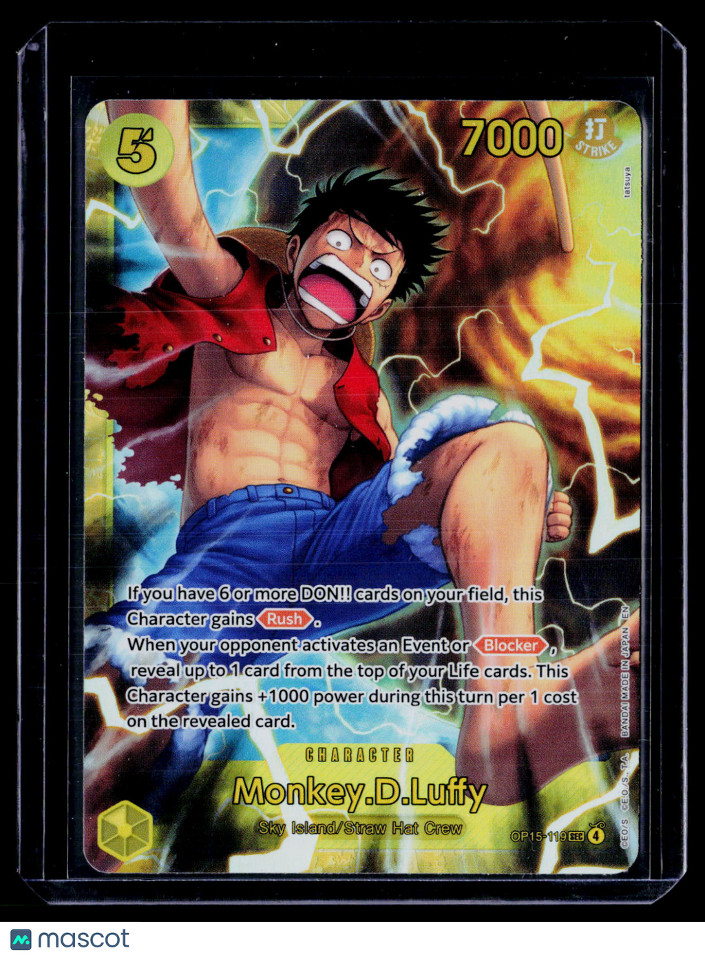One Piece Monkey.D.Luffy SEC OP15-119