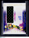 2025 Origins Matthew Golden Rookie Patch Auto RPA RC