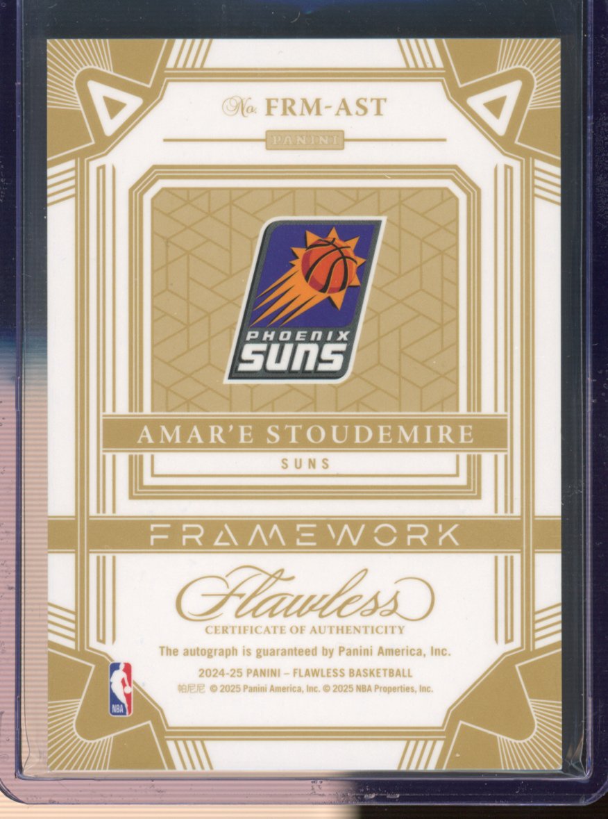 2024 Flawless Amar'e Stoudemire Auto Blue 8/8
