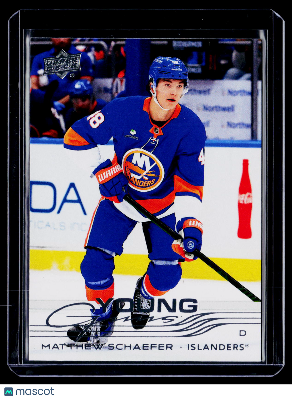 2025-26 Upper Deck Series 2 Matthew Schaefer Young Guns RC