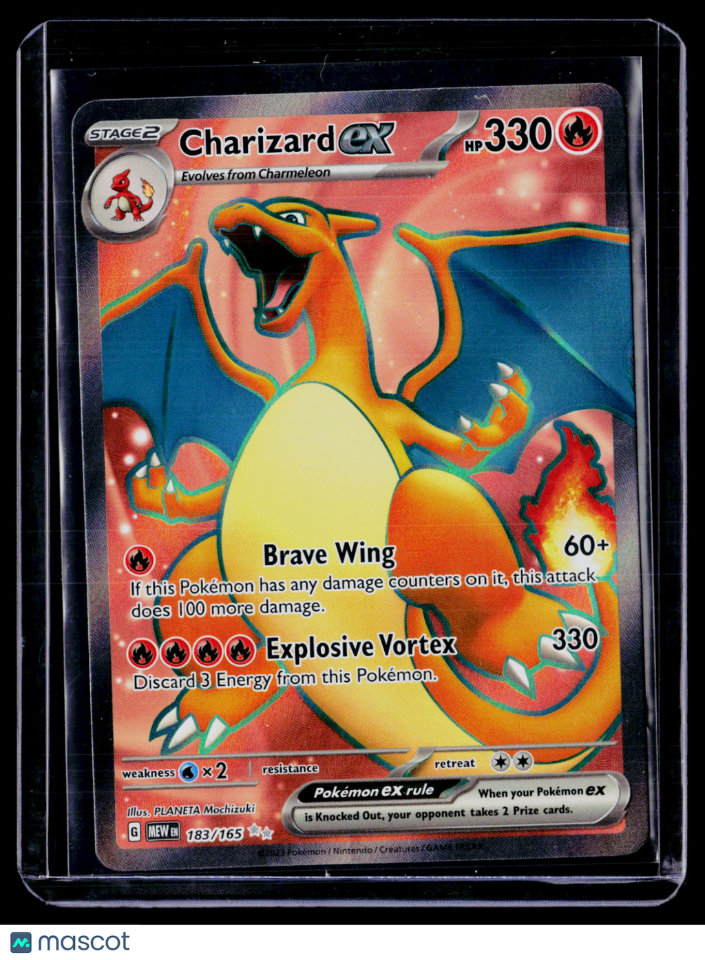 Pokemon Charizard ex 183 165