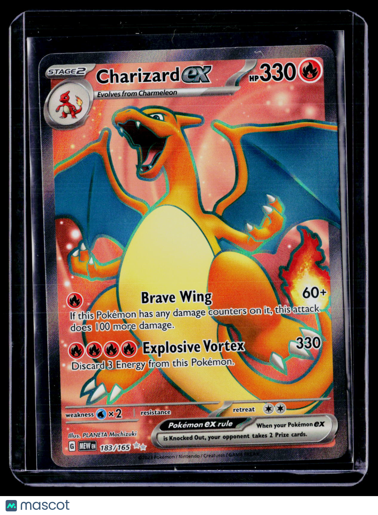 Pokemon Charizard ex 183 165