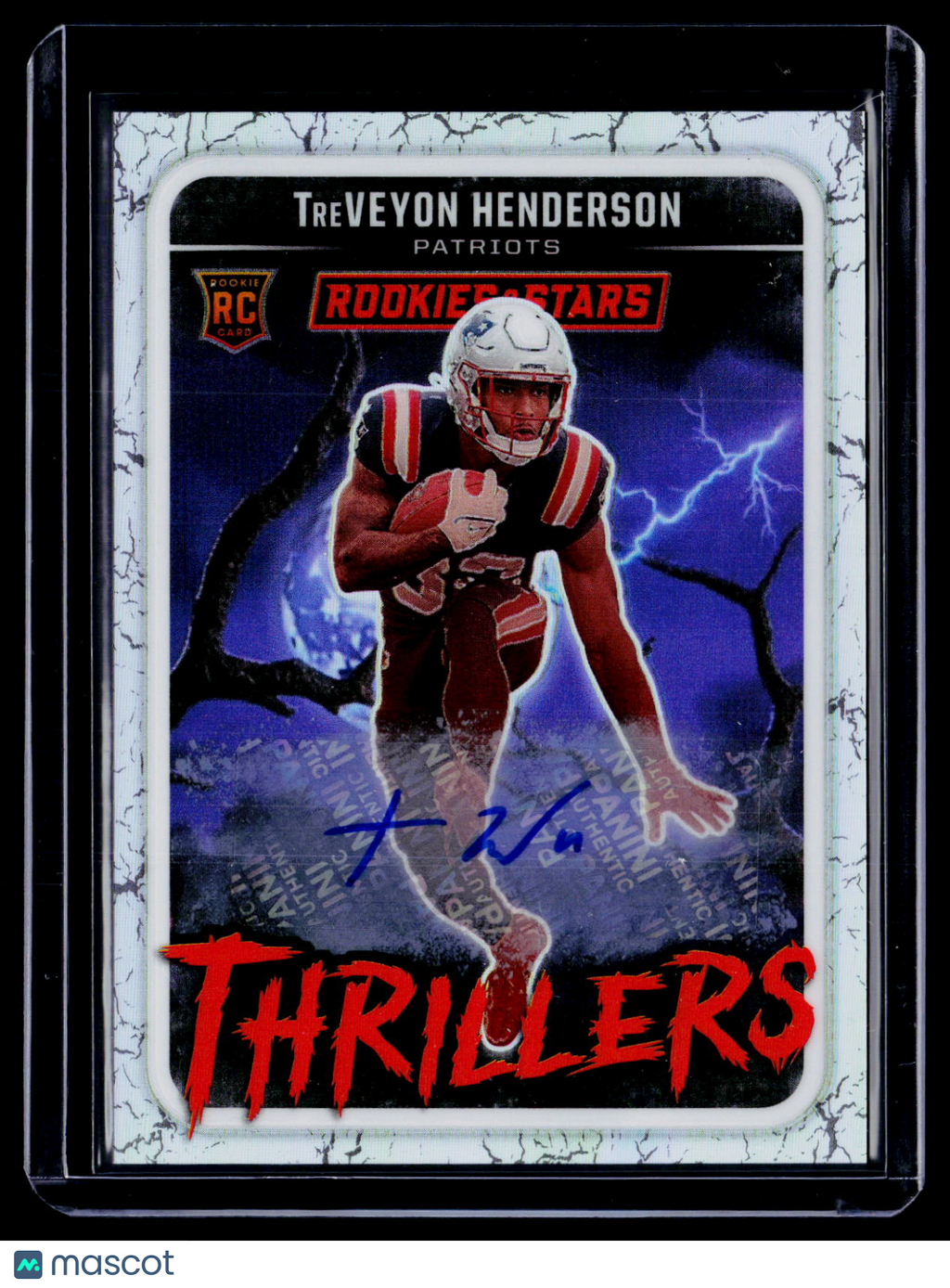 2025 Rookies & Stars TreVeyon Henderson Rookie Trillers Auto 78/99 RC