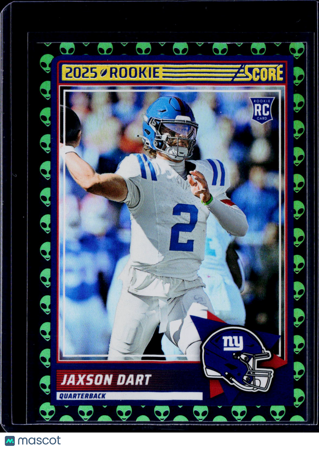 2025 Score Jaxson Dart Extraterrestrial SSP