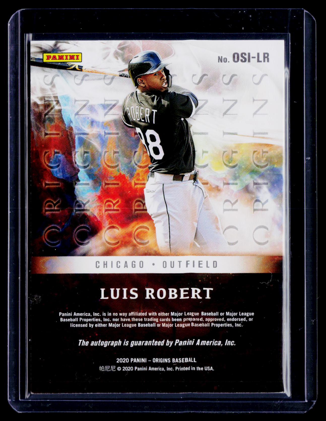 2020 Origins Luis Robert Rookie Auto 47/49
