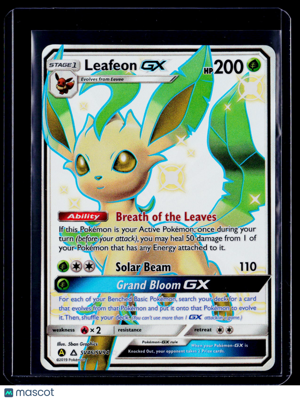 Leafeon Gx Shining Fates