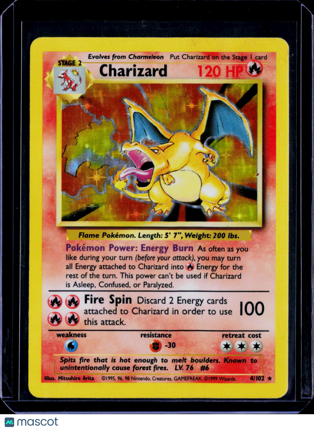 Charizard Holo 4/102