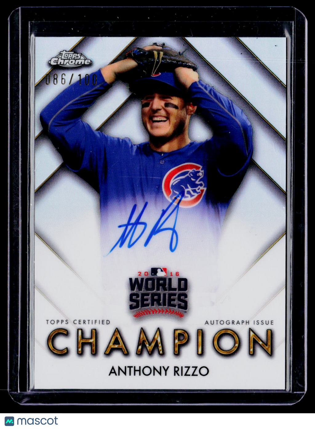 2026 Topps Chrome Anthony Rizzo Champion Auto 86/100