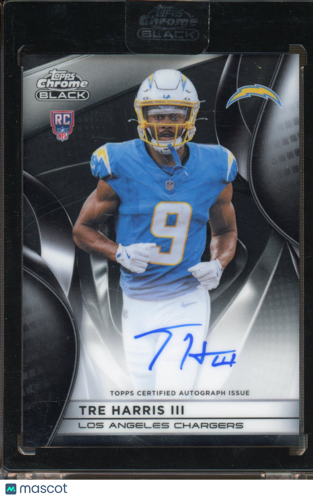 2025 Topps Chrome Black Tre Harris III Rookie Auto RC