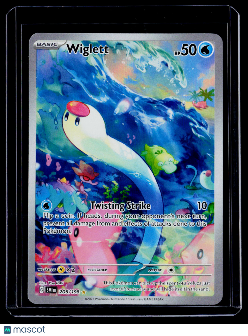 Pokemon Wiglett 206/198