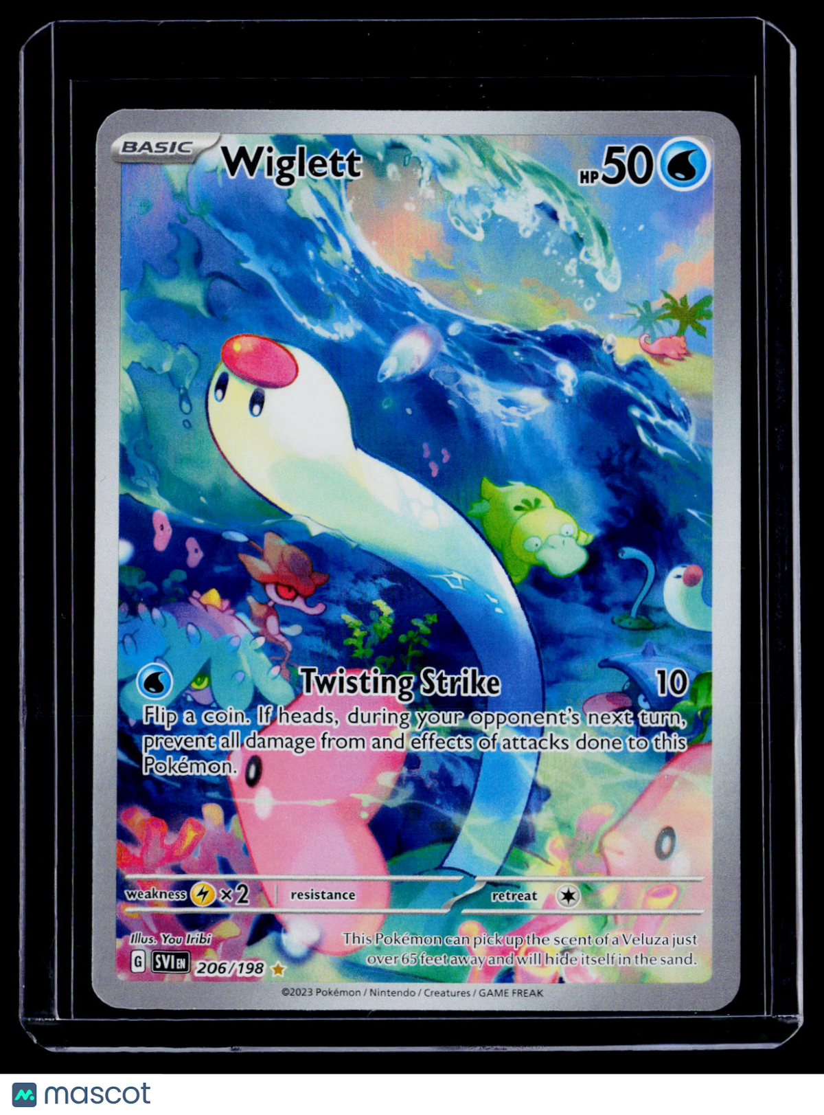 Pokemon Wiglett 206/198