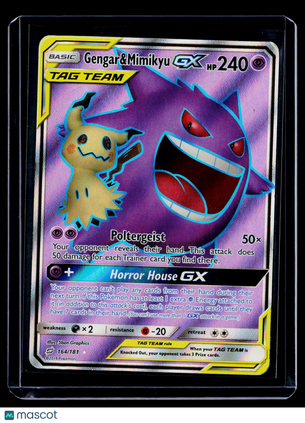 Pokemon Gengar & Mimikyu 164 181