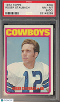 1972 Topps Roger Staubach PSA 8 (OC)