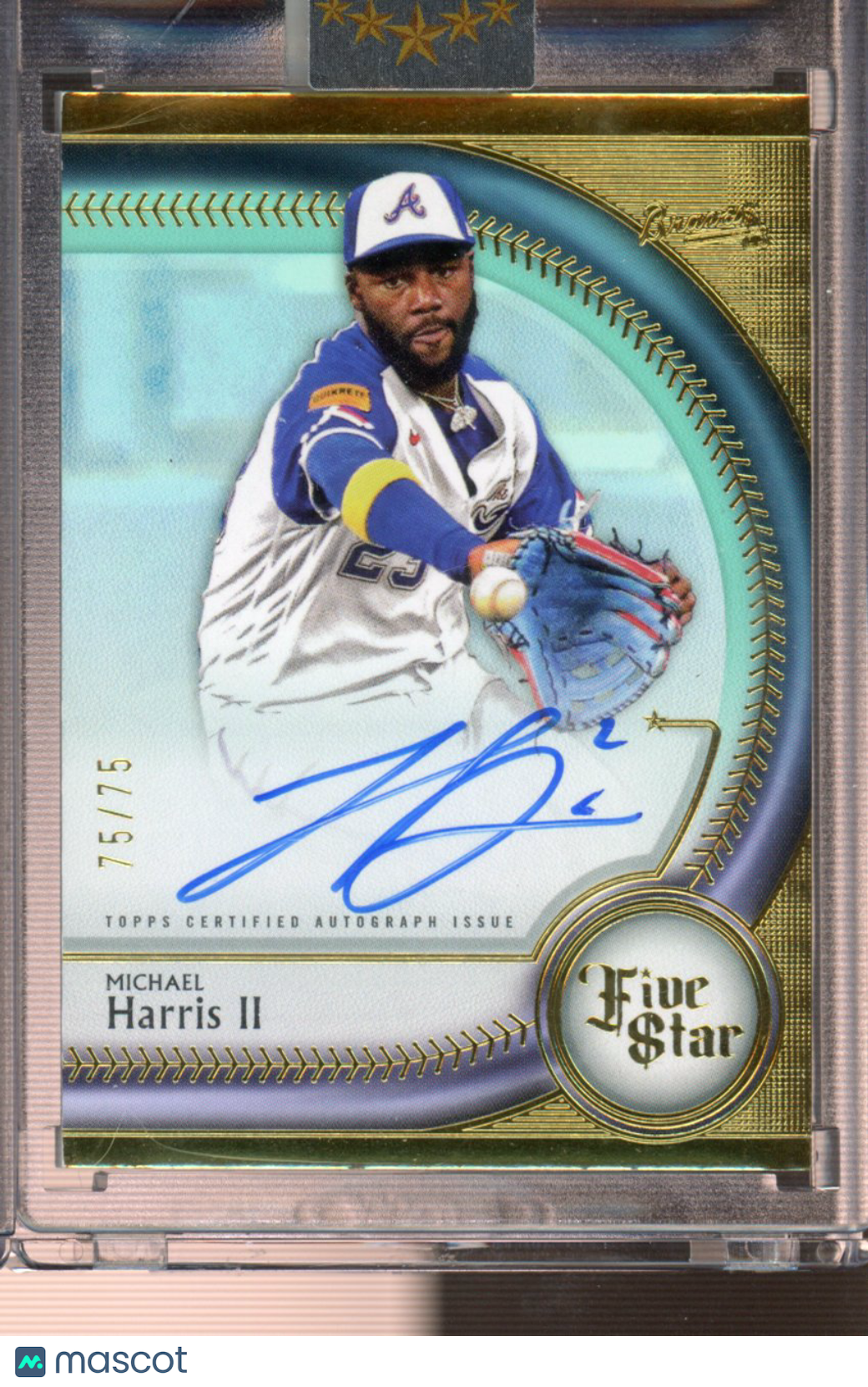 2024 Topps Five Star Michael Harris II Gold Auto /99