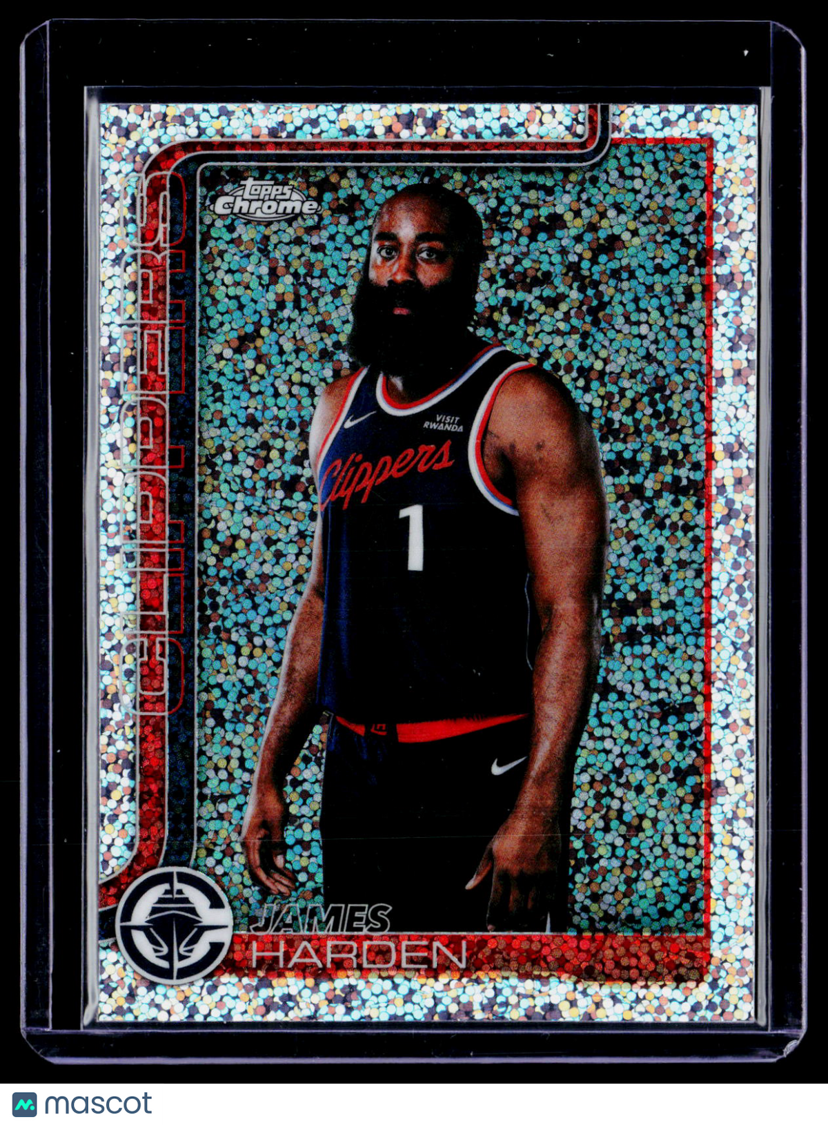 2025 Topps Chrome Update James Harden Image Variation