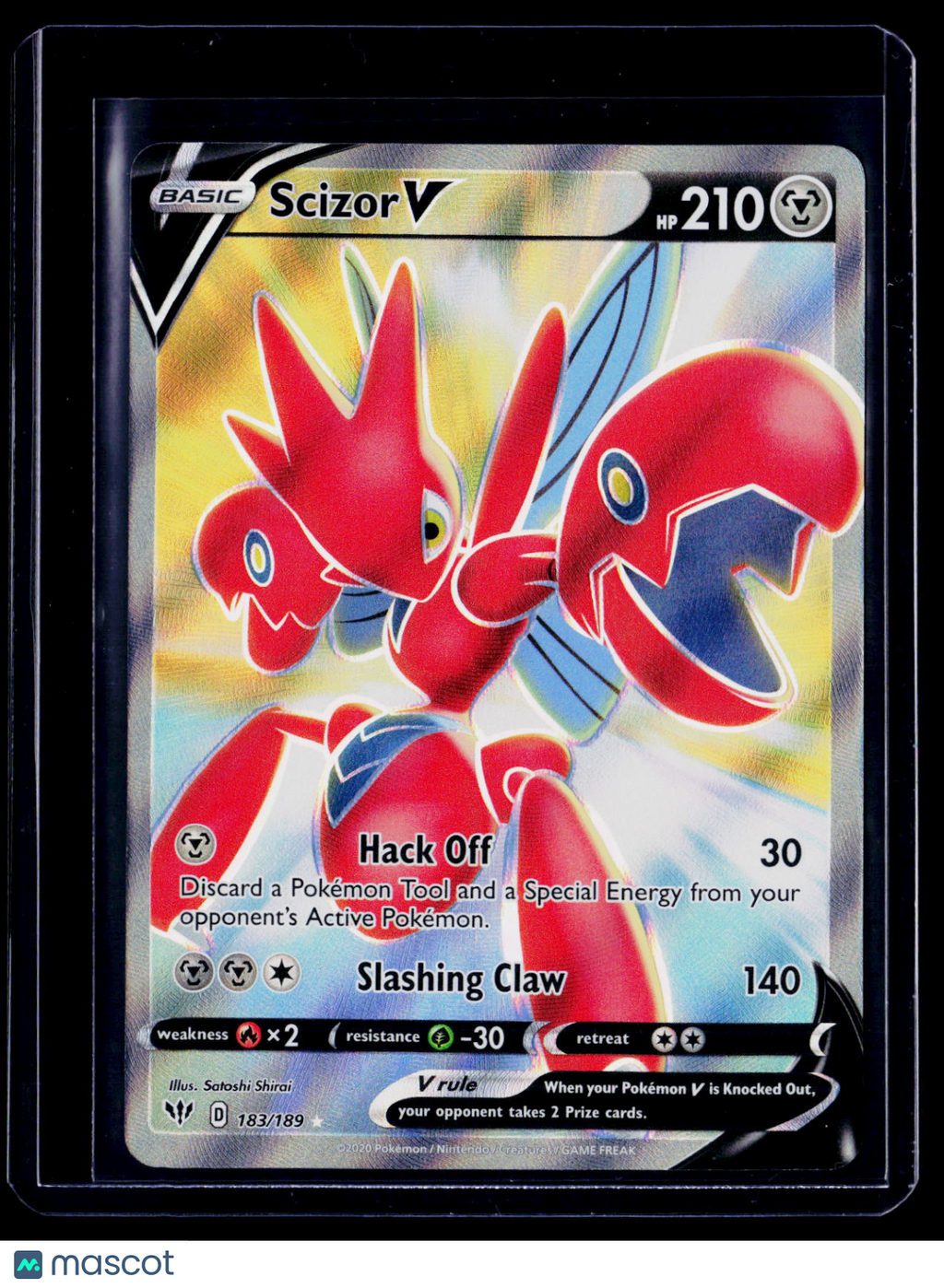 Scizor V Darkness Ablaze