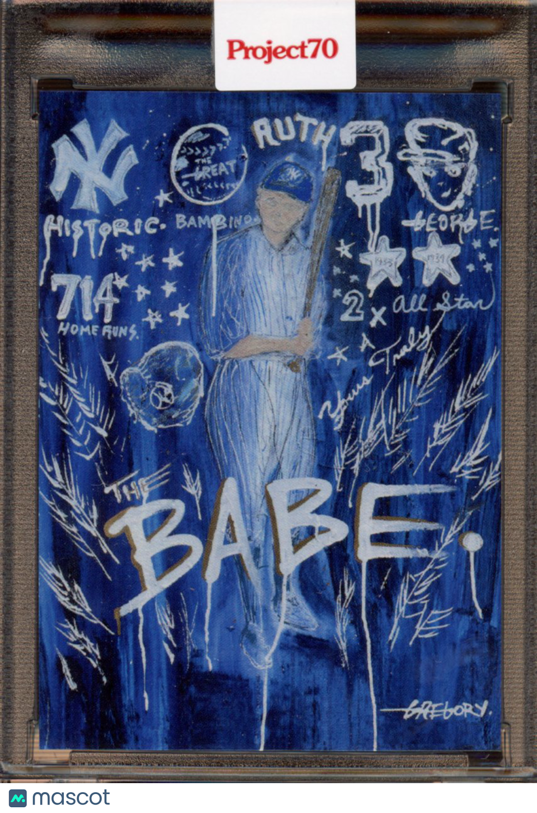 2021 Topps Project 70 Babe Ruth Gregory Siff 471
