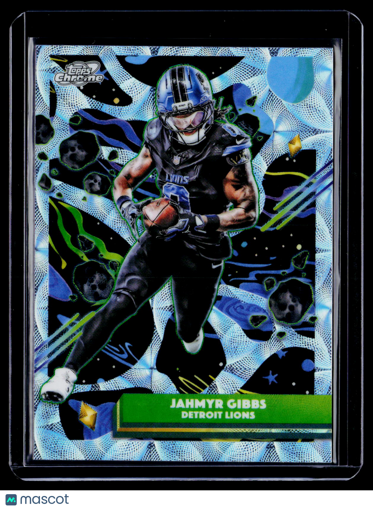 2025 Topps Chrome Cosmic Jahmyr Gibbs Nucleus