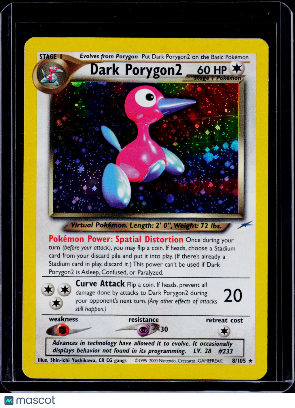 Pokemon Dark Porygon 2 8 105