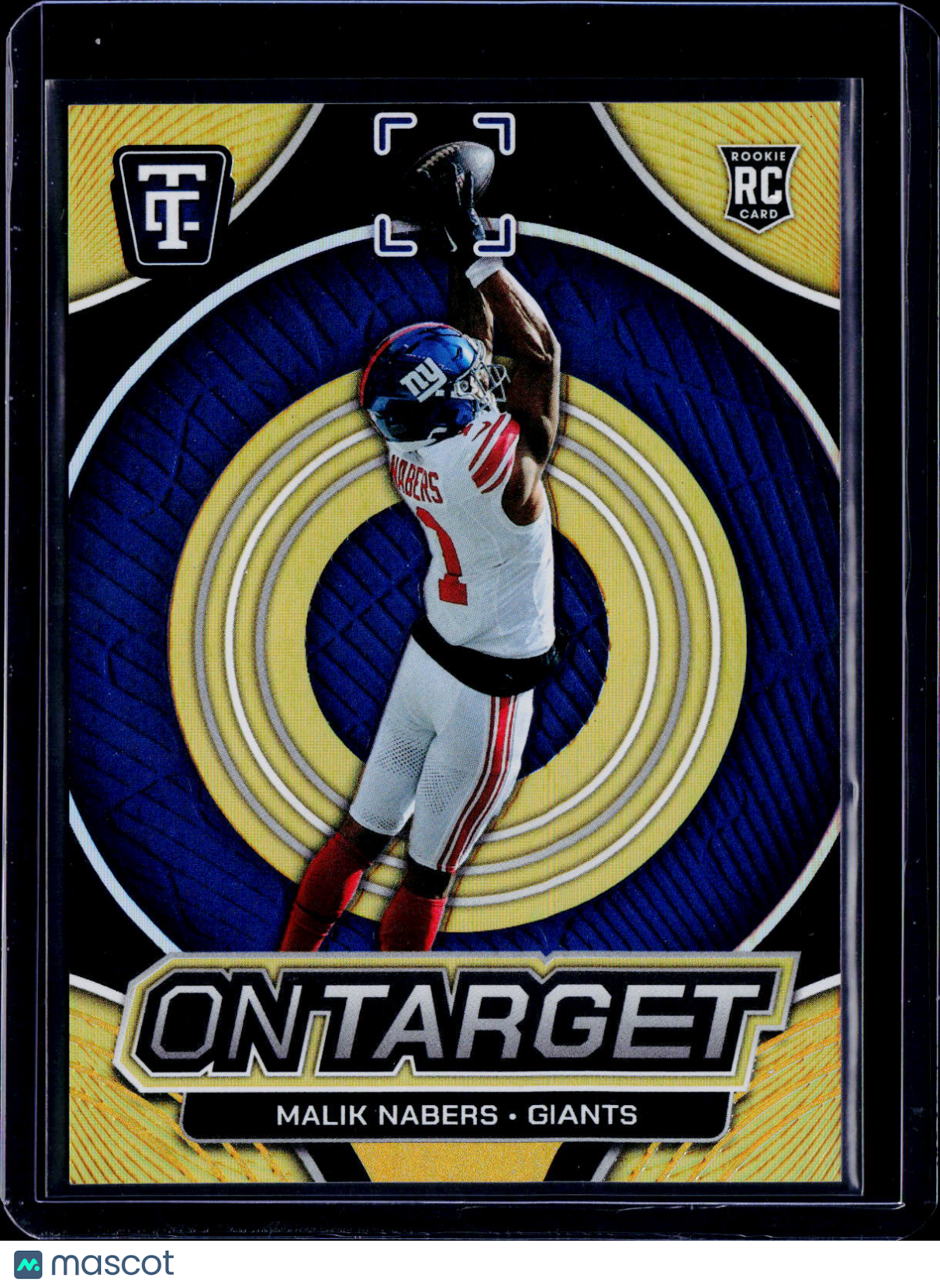 2024 Totally Certified Malik Navers On Target Gold Mirror /10