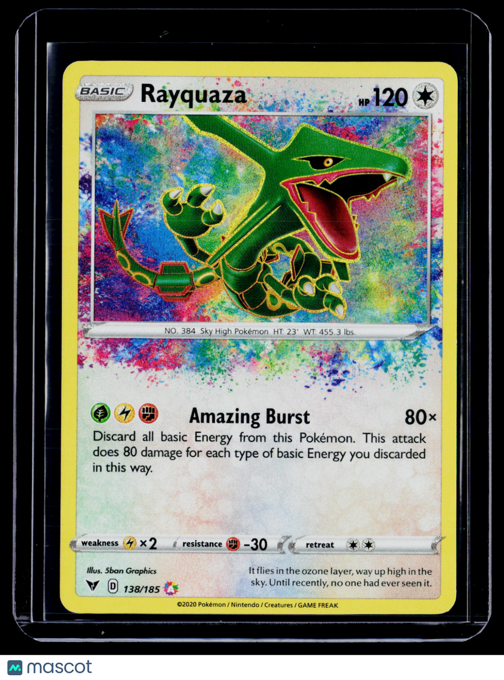 Pokemon Rayquaza 138 185