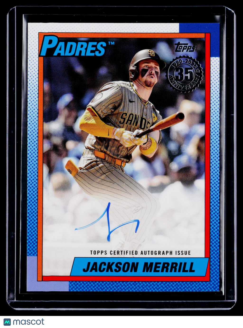 2025 Topps Jackson Merrill 1990 Auto