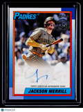 2025 Topps Jackson Merrill 1990 Auto