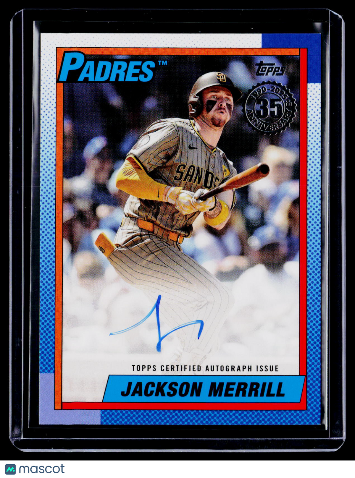 2025 Topps Jackson Merrill 1990 Auto