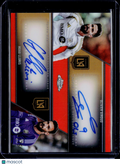 2025 Topps Chrome MLS Olivier Giroud and Hugo Lloris Dual Auto Oragne 20/25