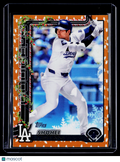 2025 Topps Holiday Shohei Ohtani Holiday Lights
