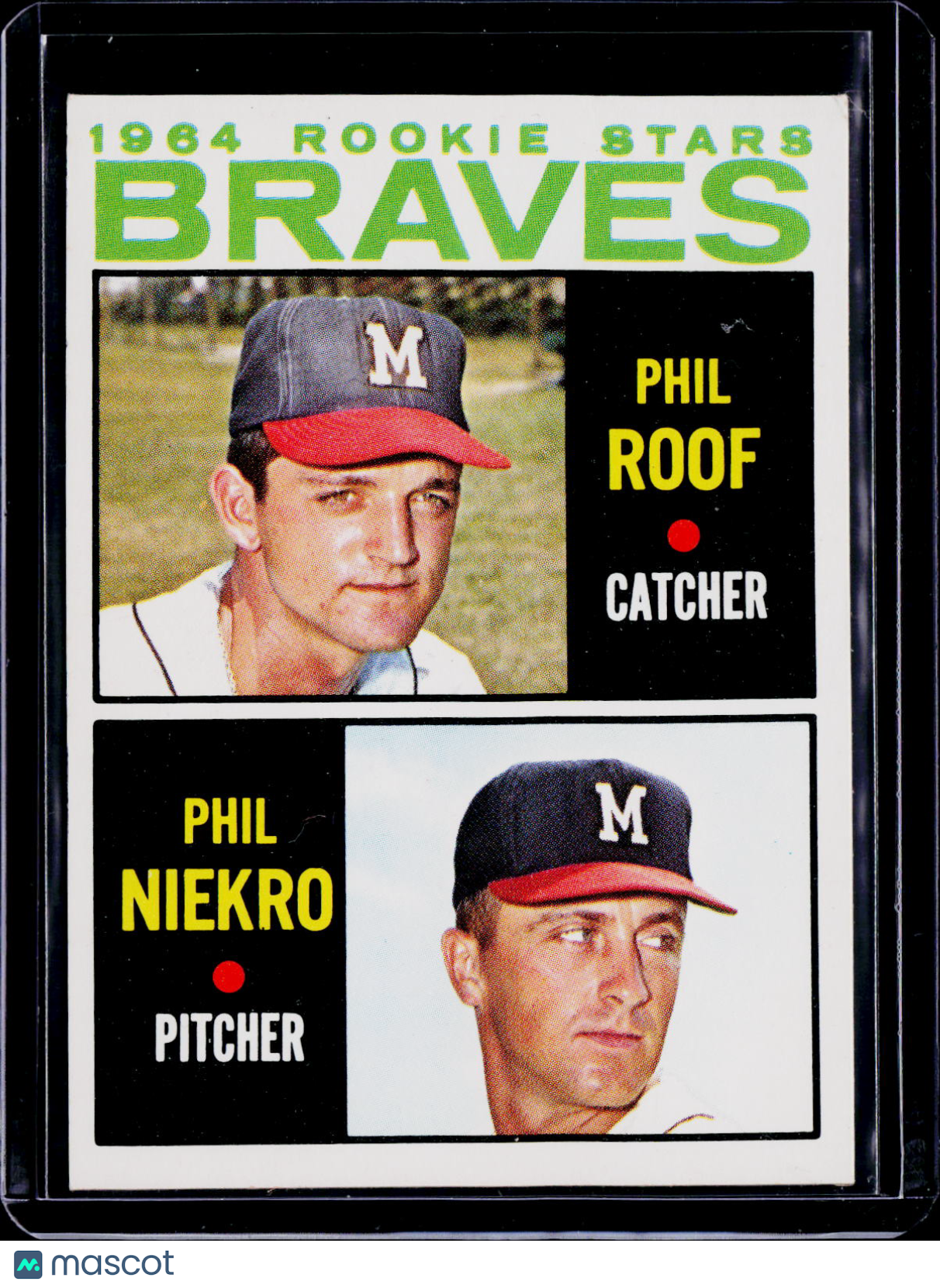 1964 Topps Phil Niekro RC SHARP