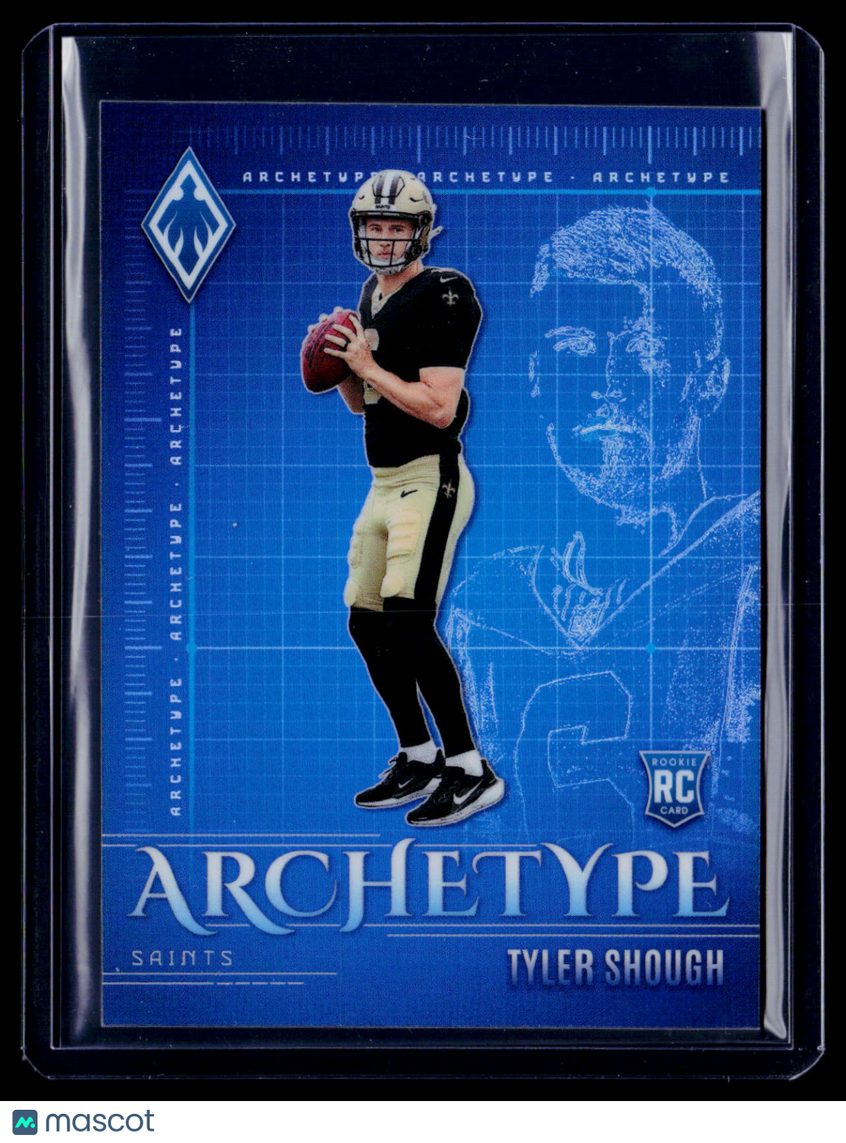 2025 Phoenix Tyler Shough Rookie Archetype Case Hit RC