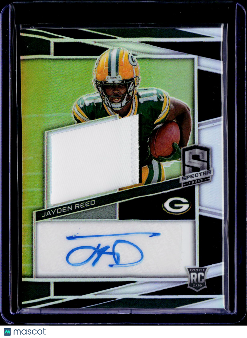 2023 Spectra Jayden Reed Patch Auto 73/99 RC