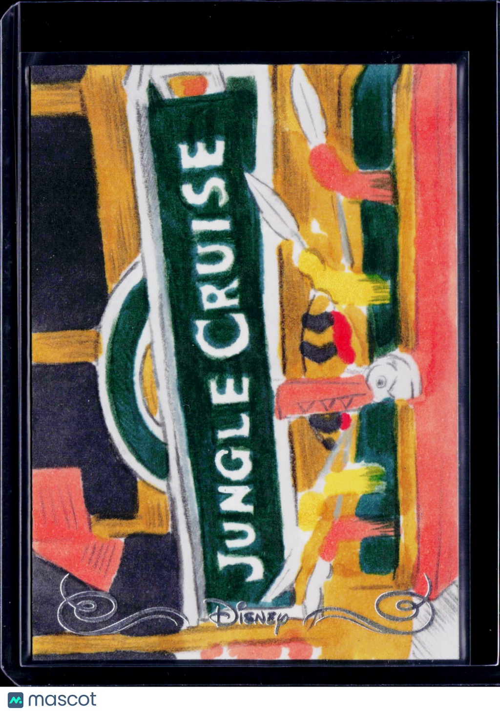 2025 Topps Disneyland 70th Jungle Cruise Sketch Card