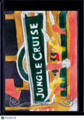 2025 Topps Disneyland 70th Jungle Cruise Sketch Card