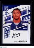 2022 Donruss Elite Kenneth Walker III Rookie Auto RC