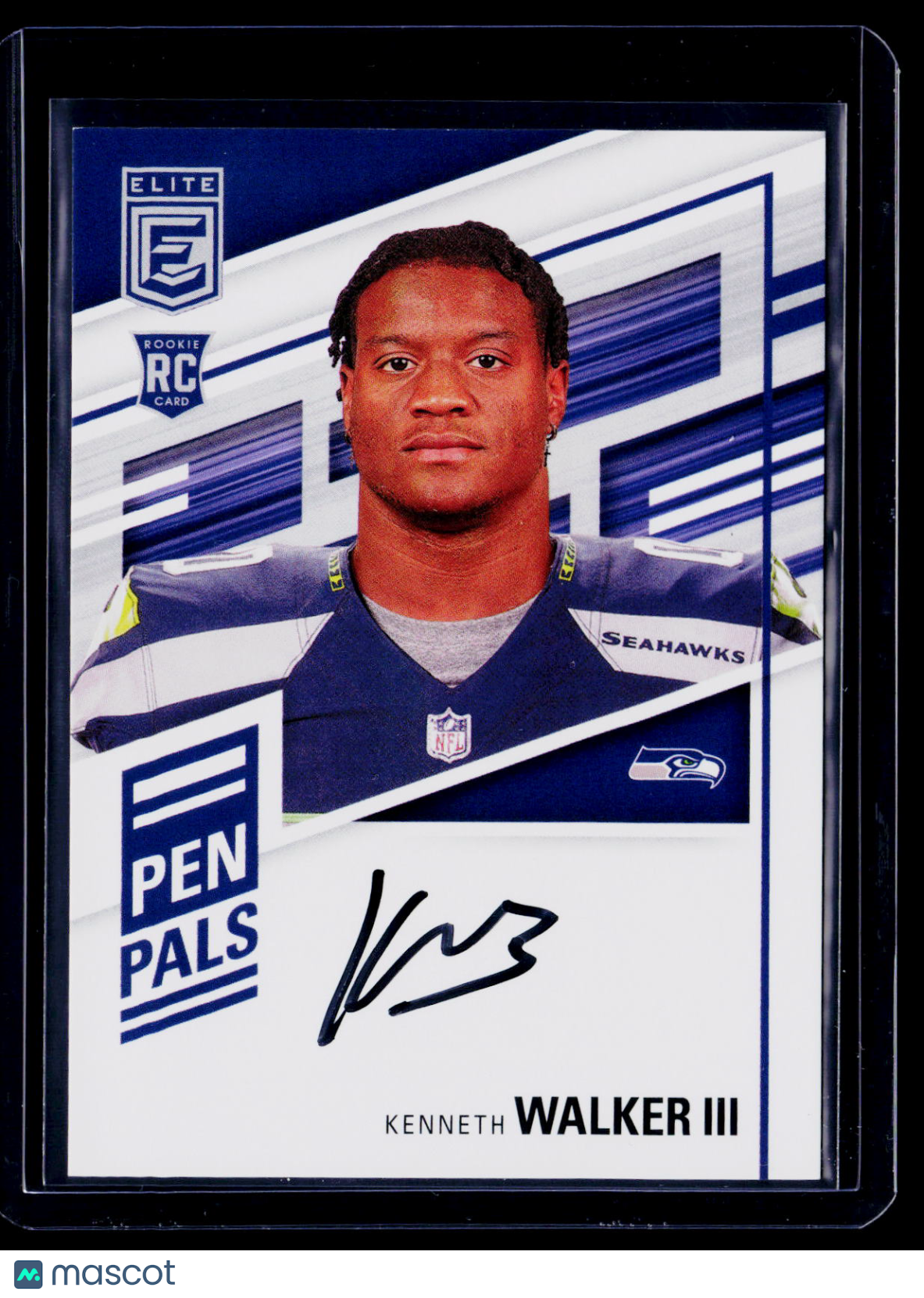 2022 Donruss Elite Kenneth Walker III Rookie Auto RC