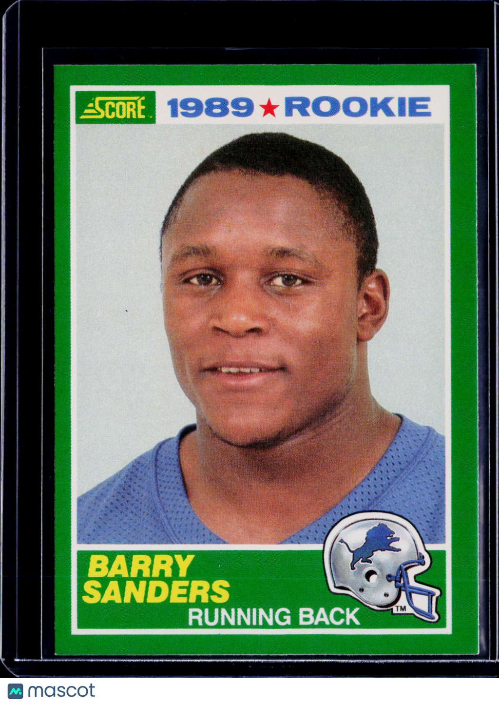 1989 Score Barry Sanders Rookie