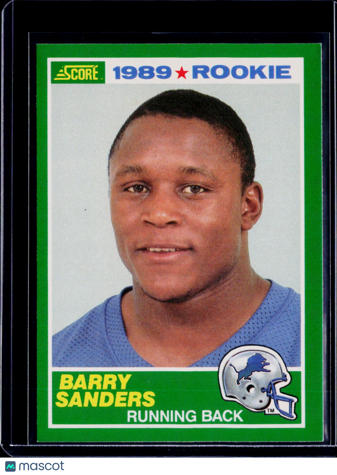 1989 Score Barry Sanders Rookie