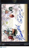 2003 Ultimate Joe Namath Chad Pennington Ultimate Signatures Auto 07/10