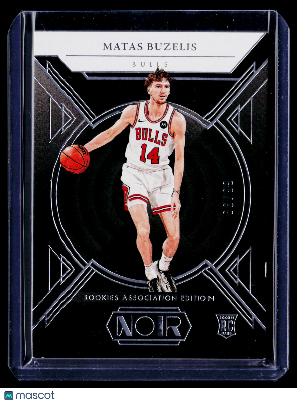 2024-25 Noir Matas Buzelis Rookie Association Edition 65/99 RC